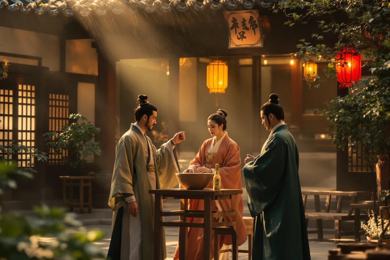 探花网 - 某古装剧杀青照曝光，主演阵容豪华引期待